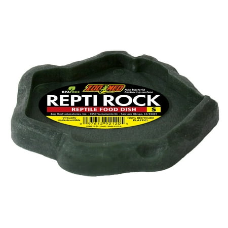 9 count (9 x Small) Zoo Med Repti Rock Reptile Food Dish