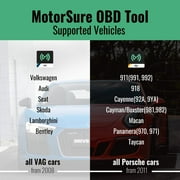 Car OBD2 Scanner Bluetooth, Comprehensive Car Code Reader for iOS & Android, Wireless Auto Diagnostic Tool to Check Engine & Fix Cars & Vehicles