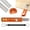 Orange, variant on Multifunctional Marking Level Ruler, 3-in-1 Precision Scribing Tool for Rule & Mark, Pocket Level with Magnetic Attachment for Woodworking (Orange, Metric and Imperial Scales)