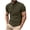 D-110 Army Lime Green, variant on White Fishnet Basic Workout Gym Brunch Jogger Outfits for Man Fall Summer Short Sleeve Crewneck High Neck Outfits Sweatshirt Man Button 2026 Clothing Fashion M
