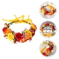 thumbnail image 3 of Shisuyan Bandeau Décoratif Rose pour Femmes Accessoire de Cheveux de Mariée à la Mode, 3 of 9