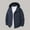 Navy, variant on Men's Hooded Waterproof Jacket Lightweight Rain Jacket Outdoor Casual Sportswear