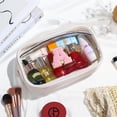 thumbnail image 4 of YOOLIFE Travel Clear Makeup Bag, Waterproof Toiletry Bags for Women, Cosmetic Bag, Preppy Stuff, Birthday Gifts for Women, Personalized White Mother Girlfriend Wife Gifts, 4 of 7