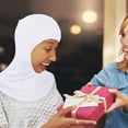 thumbnail image 5 of Miaocao Hijab Cap for Women Adjustable Muslim Stretchy Turban Full Cover Shawl Cap Full Neck Coverage Small and medium, 5 of 7
