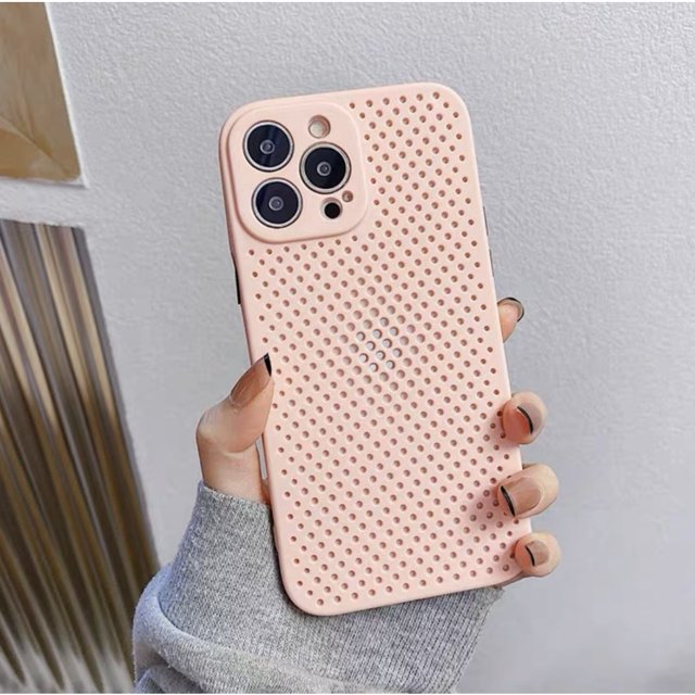 Funda De Teléfono De Verano Imprescindible Con Disipación De Calor Y Suave Transpirable Para iPhone 11 12 13 14 Pro MAX 14 Plus Silicona Con Cubierta Trasera Protectora A Prueba De Golpes