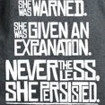 thumbnail image 3 of CafePress - Nevertheless, She Persisted. T Shirt - Women's Traditional Fit Dark T-Shirt, 3 of 4