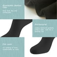 thumbnail image 3 of Sakusock Women Thin Socks Bamboo Ankle Silky Anti Odor Casual Socks 6 Pairs (Black, US Size 3-7), 3 of 6