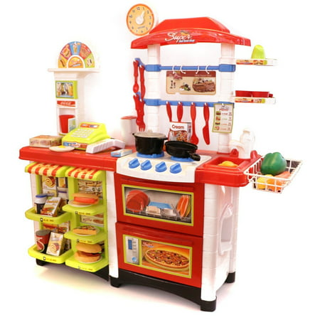  Children  s ultimate 52 pc toy kitchen  food center set  from 