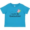 thumbnail image 3 of Inktastic I Love My Godmother Girls Baby T-Shirt, 3 of 5