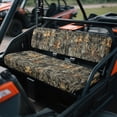 thumbnail image 3 of HUIACONG Camo Hunting UTV Seat Covers Waterproof Easy Installation 4 Wheeler Seat Cover Non-Slip Soft Fit for Kawasaki Mule 3000 3010 3020, 3 of 7
