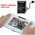 thumbnail image 4 of Batterie de Remplacement Haute Capacité 2000mAh WUP-010 pour Nintendo Wii U Manette WUP-012, 4 of 6