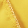 thumbnail image 2 of 3 Pieces Microfiber Toddler Bed Sheet Set, Easy care and Breathable Crib Bedding Set for Boys and Girls, Yellow, Include Crib Fitted Sheet, Flat Sheet, Envelope Pillowcase, 2 of 5