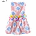 thumbnail image 2 of Desiderio Color estampado de flores ropa para perros ropa para perros ropa para perros verano, 2 of 5