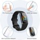 thumbnail image 4 of 3-pack protector de pantalla compatible con Fitbit Charge 5 (no compatible con carga 4/3), funda de parachoques resistente Tpu cubierta protectora completa Bu Afortunado Sencillez, 4 of 5