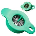 thumbnail image 2 of CNKOO Vegetable Cutter Stainless Steel Food Slicer with 12 Sharp Blades Portable Vegetable Chopper with Hanging Hole Design Multifunctional Shredder Slicer Tool for Kitchen Home Use, 2 of 8