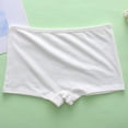 thumbnail image 2 of Loopsun 4 to 15 Years Girls Solid Panties Mid Waist Soft Underpants White, 12-13Years, 2 of 5