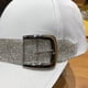 thumbnail image 4 of Sonducket Gorras de béisbol Rhinestone Sun Visor Sombreros Hebilla de metal Summer Ponytail Hat Moda ajustable para Girl Party Shopping Sombreros Blanco, 4 of 6