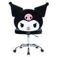 thumbnail image 1 of Silla de tocador IMPRESSIONS VANITY Kuromi giratoria de terciopelo, 1 of 9