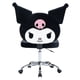 thumbnail image 1 of Silla de tocador IMPRESSIONS VANITY Kuromi giratoria de terciopelo, 1 of 9