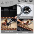 thumbnail image 5 of HUISEFOR Aztec Horse Car Trunk Mat, Universal Car Trunk Mat Non-Slip Anti-Scratch Cars Accessories Full Protection Suitable for Most Cars, 5 of 7
