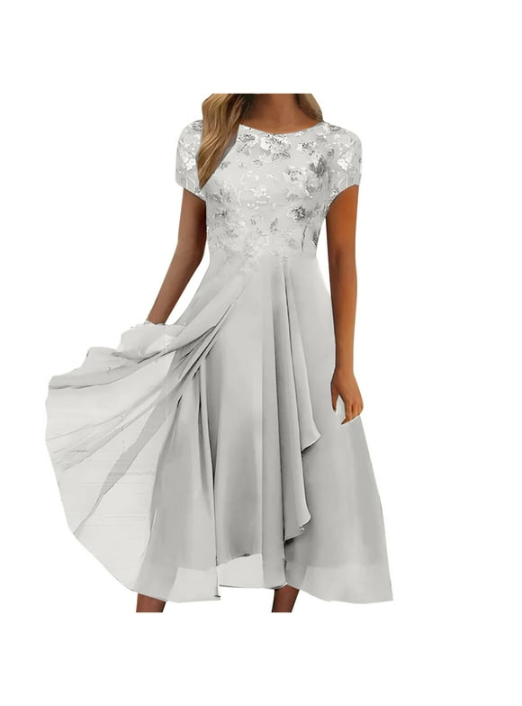 short white gown styles