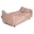 thumbnail image 4 of Sofá Cama de Velvet Palo de Rosa Makora Modelo Annika con Memory Foam, 4 of 8