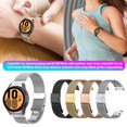 thumbnail image 2 of Correa De Repuesto Compatible Con Samsung Galaxy Watch4 40/44 Mm Correa De Acero Inoxidable Sólido Compatible Con Watch4 Classic 42/46 Mm 20 Mm Correa De Metal Kearding EL017275-04, 2 of 5