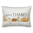 thumbnail image 2 of Creative Products Harvest Pumpkin Row 20 x 14 Spun Poly Pillow, 2 of 3