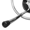 thumbnail image 3 of BIG RED Swivel Bar Stool: Padded Garage/Shop Seat with Chrome Plated Legs, Black, W6185-R, 3 of 5