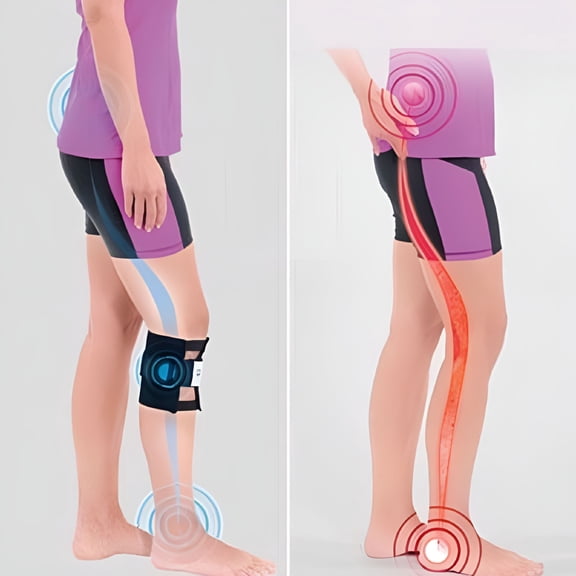 XIRQI Knee Pads Magnetic Therapy Stone Leggings Relieve Tension Sciatic Nerve Knee Brace for Back Pain