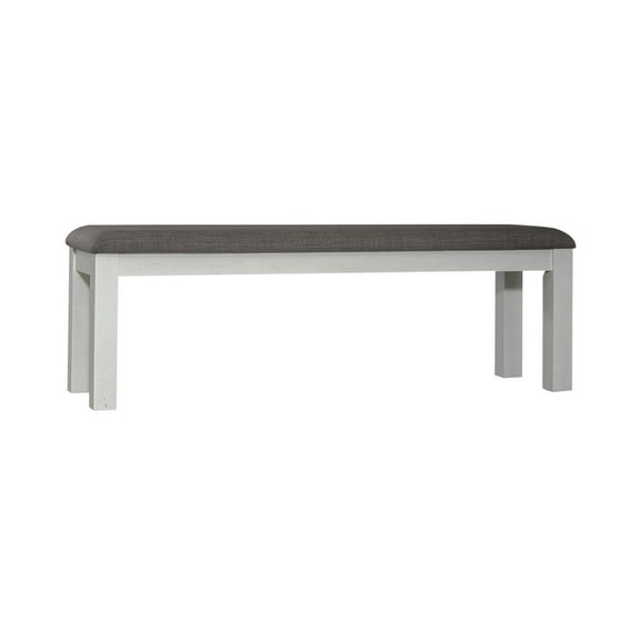 Brook Bay Uph Dining Bench in White