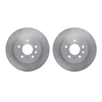 Dynamic Friction Company Rear Brake Rotors 6002-65010