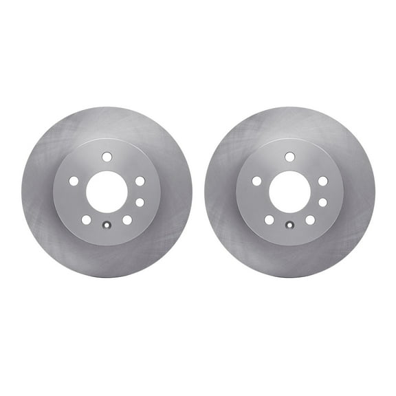 Dynamic Friction Company Rear Brake Rotors 6002-65010