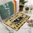 thumbnail image 2 of Kitchen Mat Set of 2 Pieces Farmhouse Anti Fatigue Floor Mat, Rooster Kitchen Rug Buffalo PlaidRug Sets Waterproof & Non-Slip Comfort Standing Mats for Kitchen, Sink, Laundry Fall or Farmhouse, 2 of 6