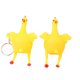 thumbnail image 1 of Paquete de 2 divertidos juguetes de pollo de descompresión para apretar, poner huevos, regalo para, 1 of 5