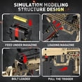 thumbnail image 3 of Pistola Building Block Blaster Fluorspar M24 modelo 1388 Pcs, 3 of 7