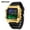 black gold, variant on Digital Sport Timepiece – Square Dial, Water Resistant, Alarm and Calendar Functions