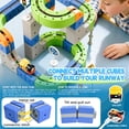 thumbnail image 4 of 3D Infinity Track Master Set, Large Magnetic Electric Train Playset with Multi-Level Loops & Assembly Tool, DIY STEM Gift for Boys & Girls, 4 of 7