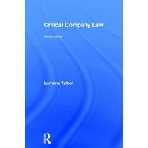 Critical Company Law, (Hardcover)