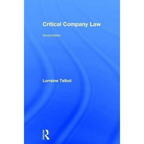 Critical Company Law, (Hardcover)
