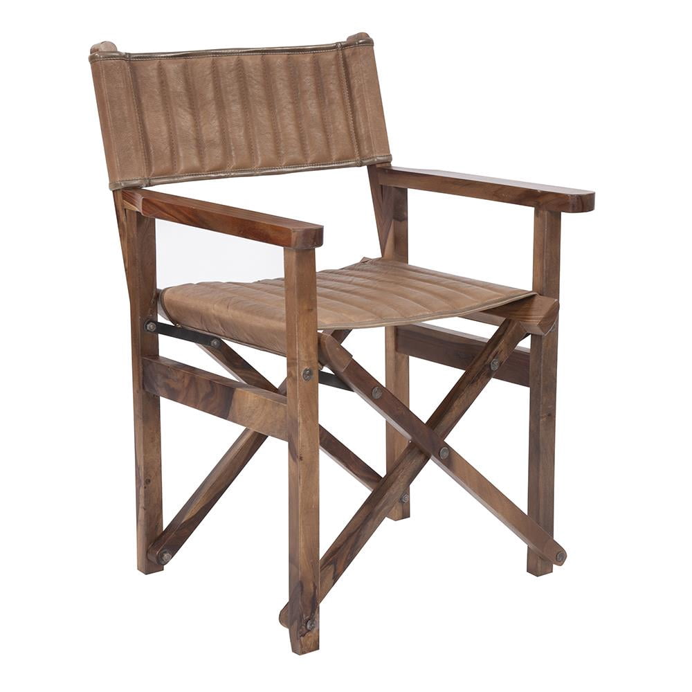 Tyler Dillon Taymor Genuine Leather Director's Chair