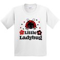 thumbnail image 3 of Inktastic Little Ladybug with Flowers Youth T-Shirt, 3 of 5