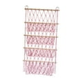 thumbnail image 1 of Organizador de pared para dormitorio infantil, peluche de animal, hamaca de red Rosa, 1 of 9