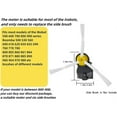 thumbnail image 3 of Side Brush Motor Module & Replacement Brush for iRobot Roomba 500/600/700/800/900 Series, Vacuum Cle As Shown, 3 of 5