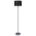 thumbnail image 1 of Gymax Modern Floor Lamp Sheer Shade Lighting w/ LED Bulb Black, 1 of 4