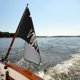 thumbnail image 4 of Banner Wizfuyq, bandera navideña con forma de calavera, 91 x 152 cm, con ojales, 4 of 6