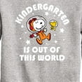 thumbnail image 3 of Peanuts - Kindergarten Is Out Of This World - Toddler And Youth Crewneck Fleece Sweatshirt, 3 of 6