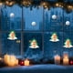 thumbnail image 1 of Hogar y cocina, Decoración del hogar, Decoración navideña, Cadenas de luces para festivales navideños, Luces de ventosa para ventanas, Lámparas de plástico, 1 of 6