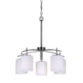 thumbnail image 2 of Forte Lighting 2635-05-55 5 Light 22.25" Wide Chandelier - Nickel, 2 of 4