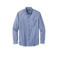 thumbnail image 3 of Port Authority W382 Long Sleeve Chambray Easy Care Shirt, Moonlight Blue, L, 3 of 3
